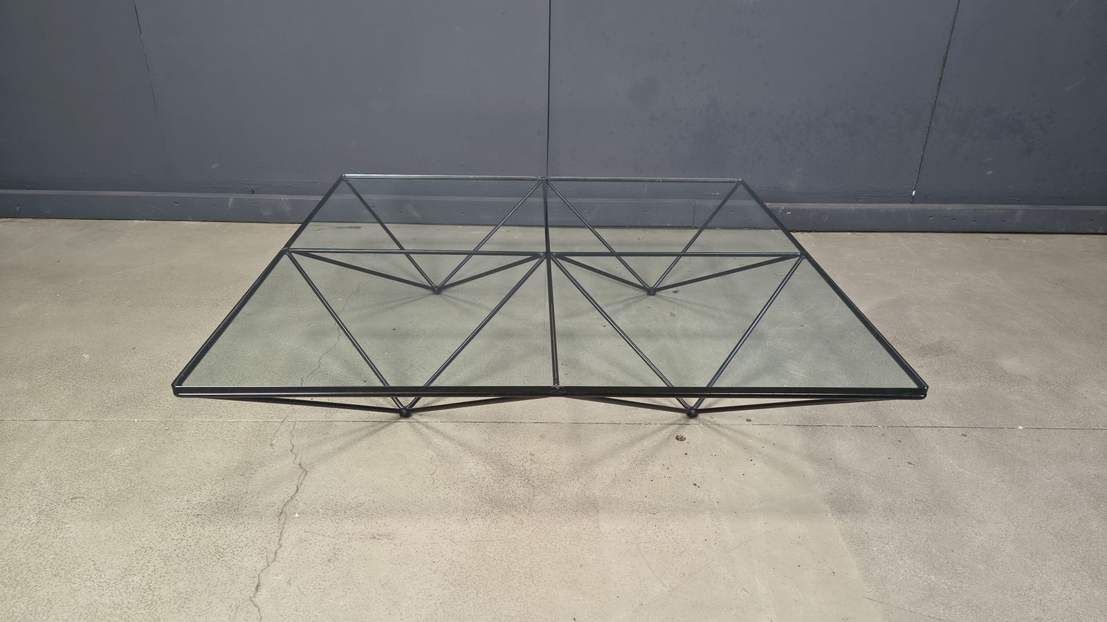 Large Minimal Alanda Coffee Table By Paolo Piva For B&B Italia, 1980s