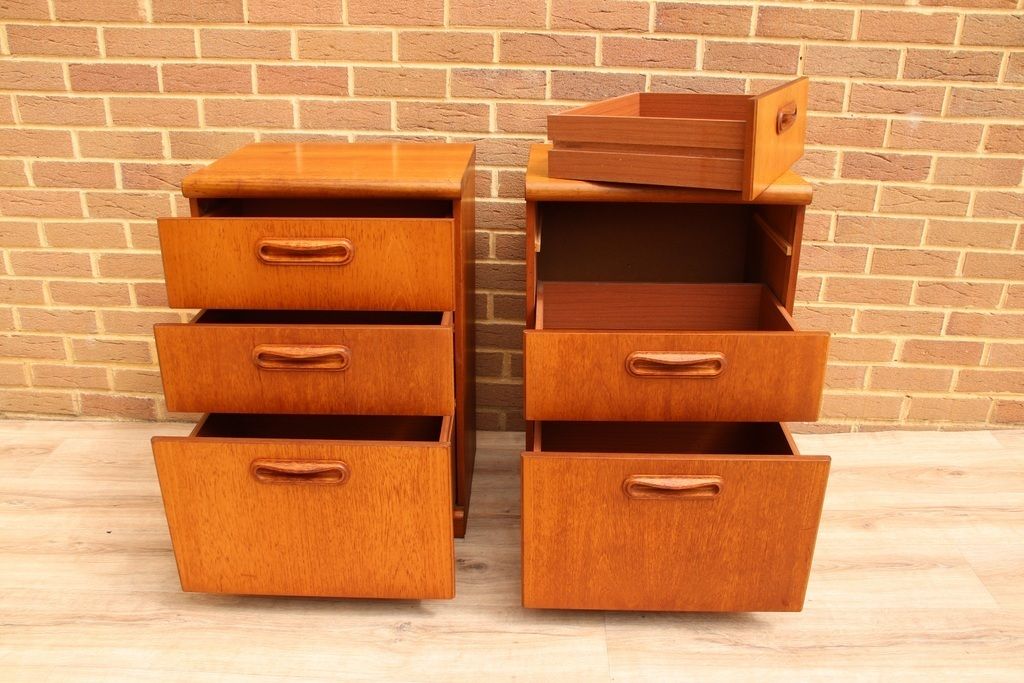 photo for sale Meredew Mid Century Bedside Tables