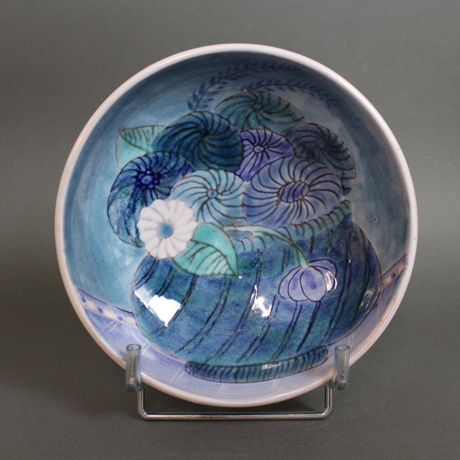 Ceramic Decorative Bowl By The Cloutier Brothers (Circa 1970s) photo furniture