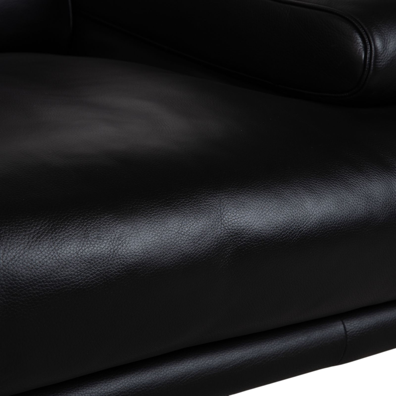 Canapé 2 places en cuir Rolf Benz 6500 noir, fonction manuelle photo buy