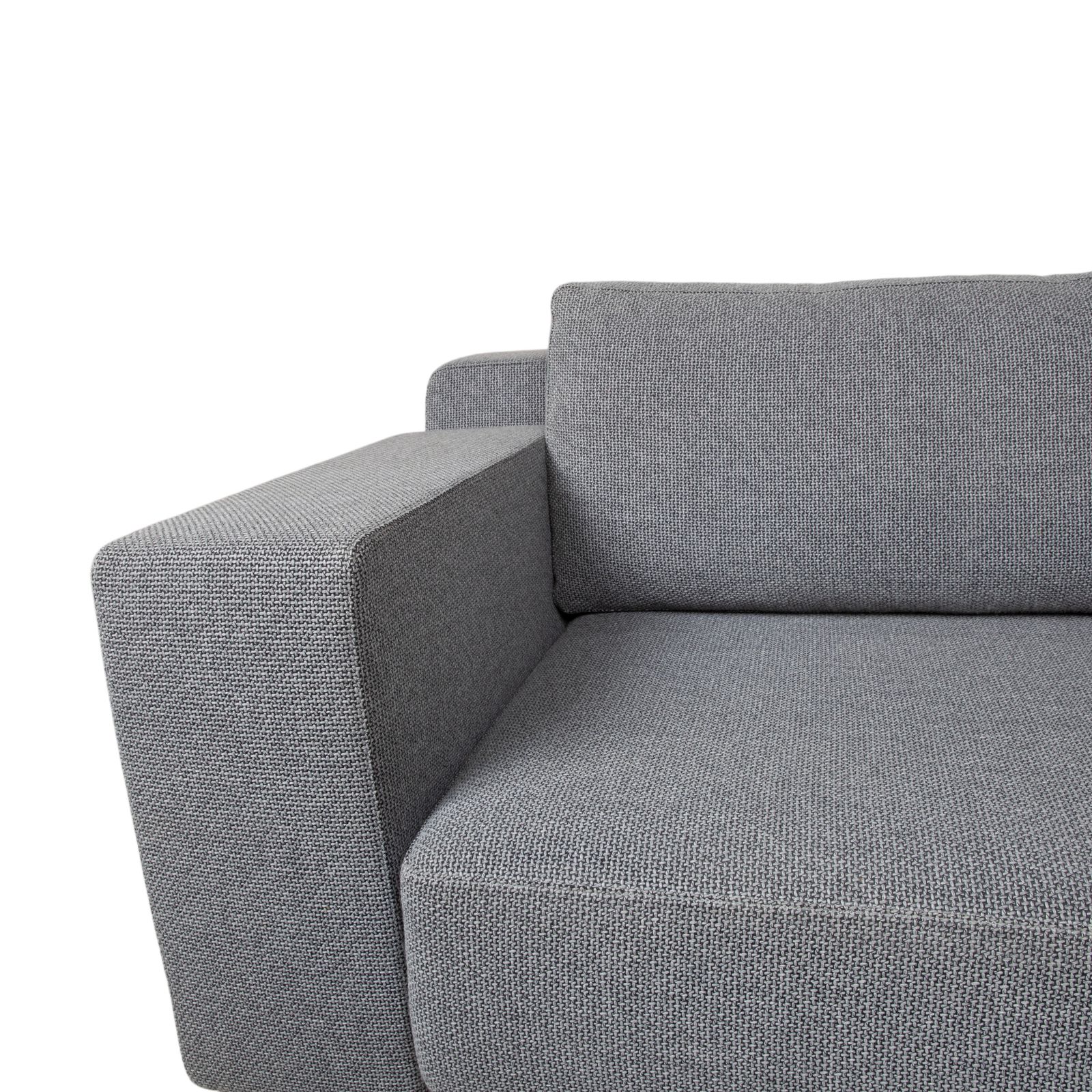 Canapé d'angle Walter Knoll Big Blue en tissu gris, fonction manuelle photo buy