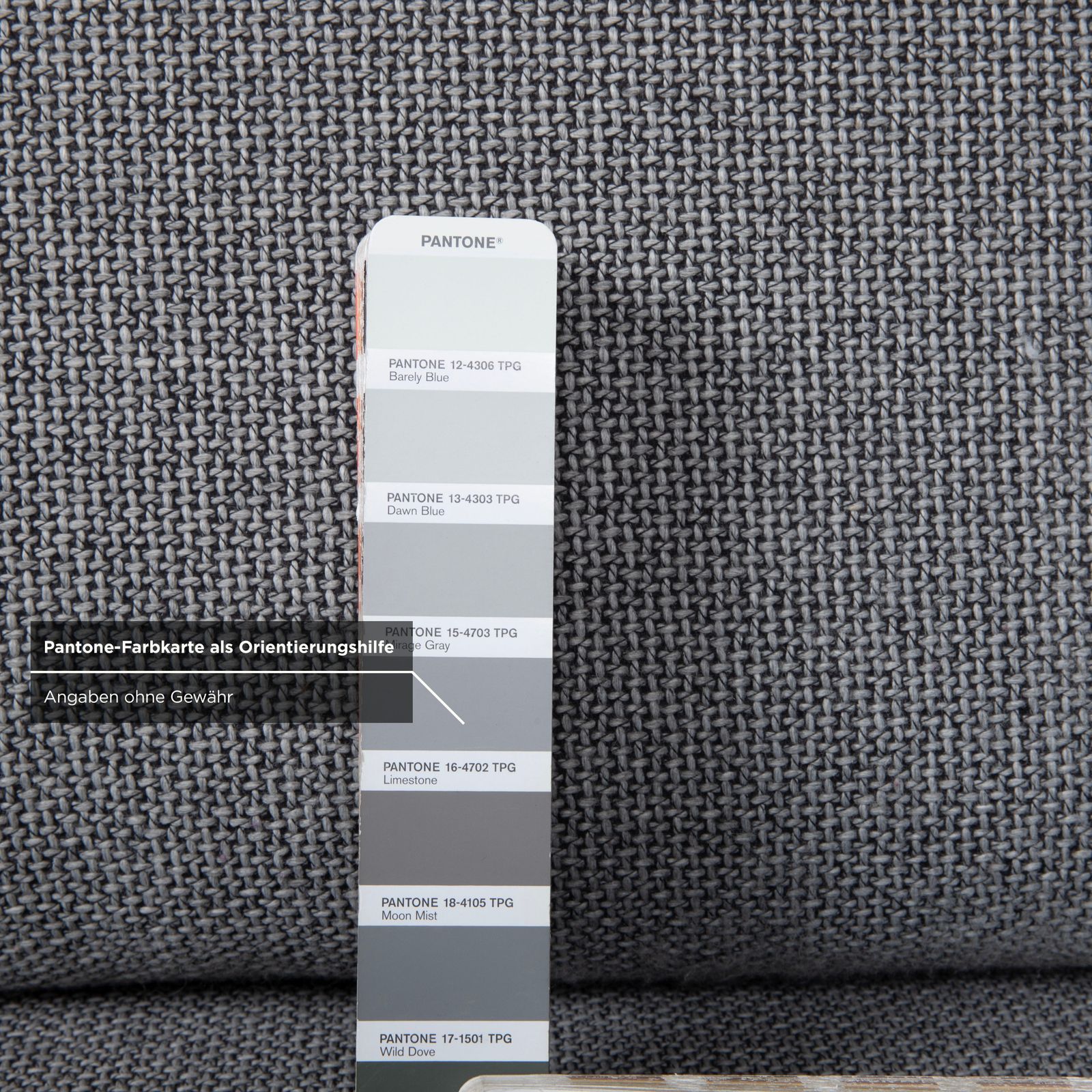 photo for sale Canapé d'angle Walter Knoll Big Blue en tissu gris, fonction manuelle