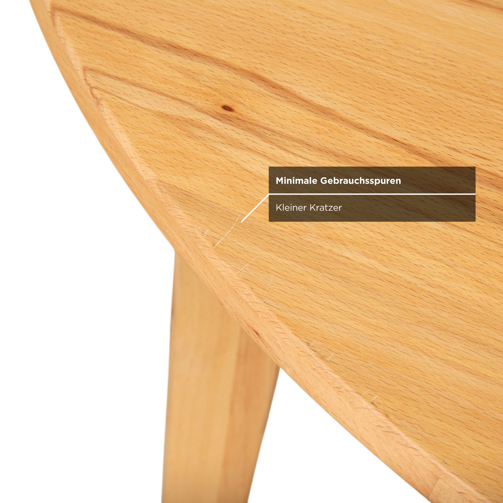 Mobilier Table à manger Team 7 Miro en bois, marron, avec plateau rotatif, 120 x 120 cm photo