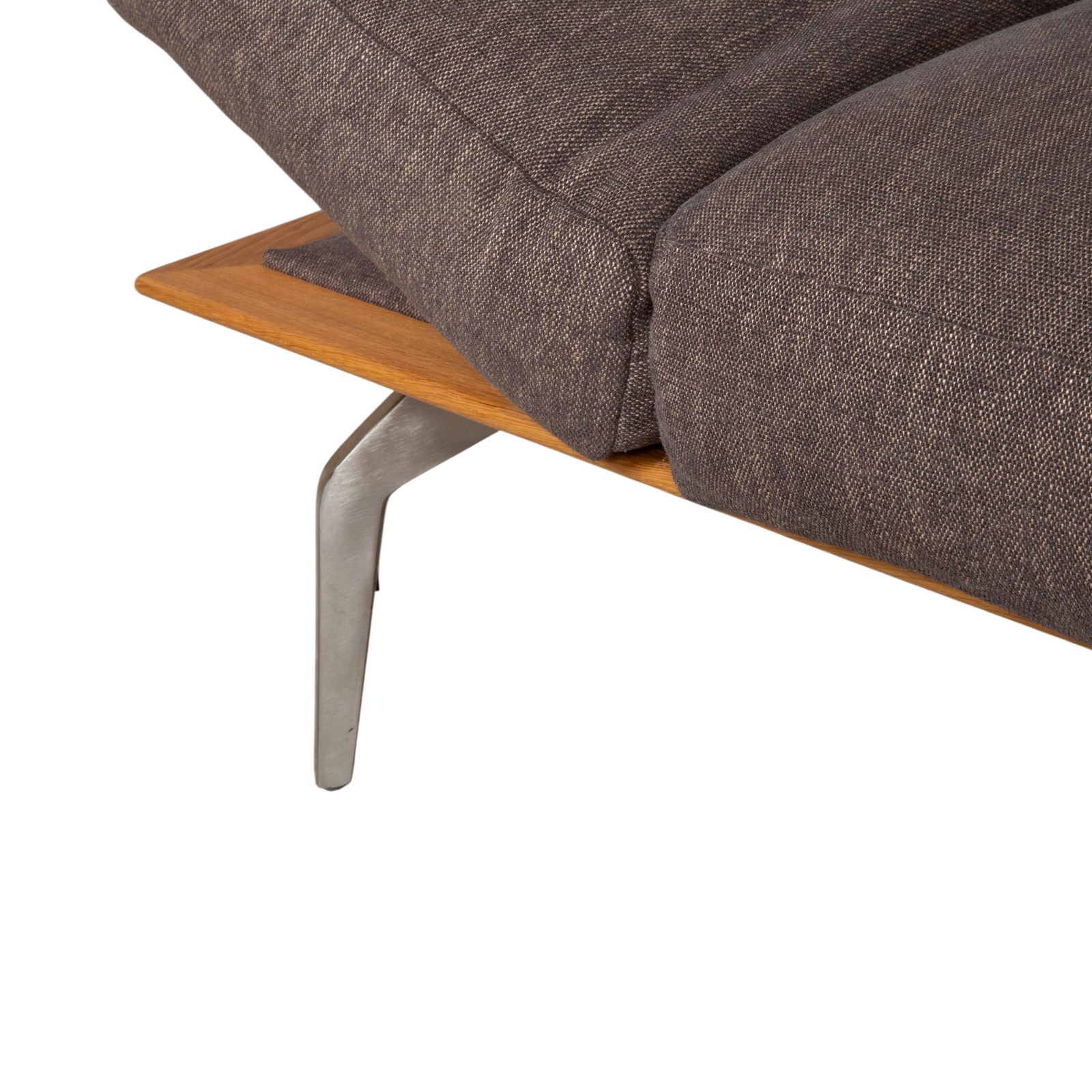 photo furniture Canapé 3 places Musterring MR 495 en tissu, gris taupe brun, fonction manuelle