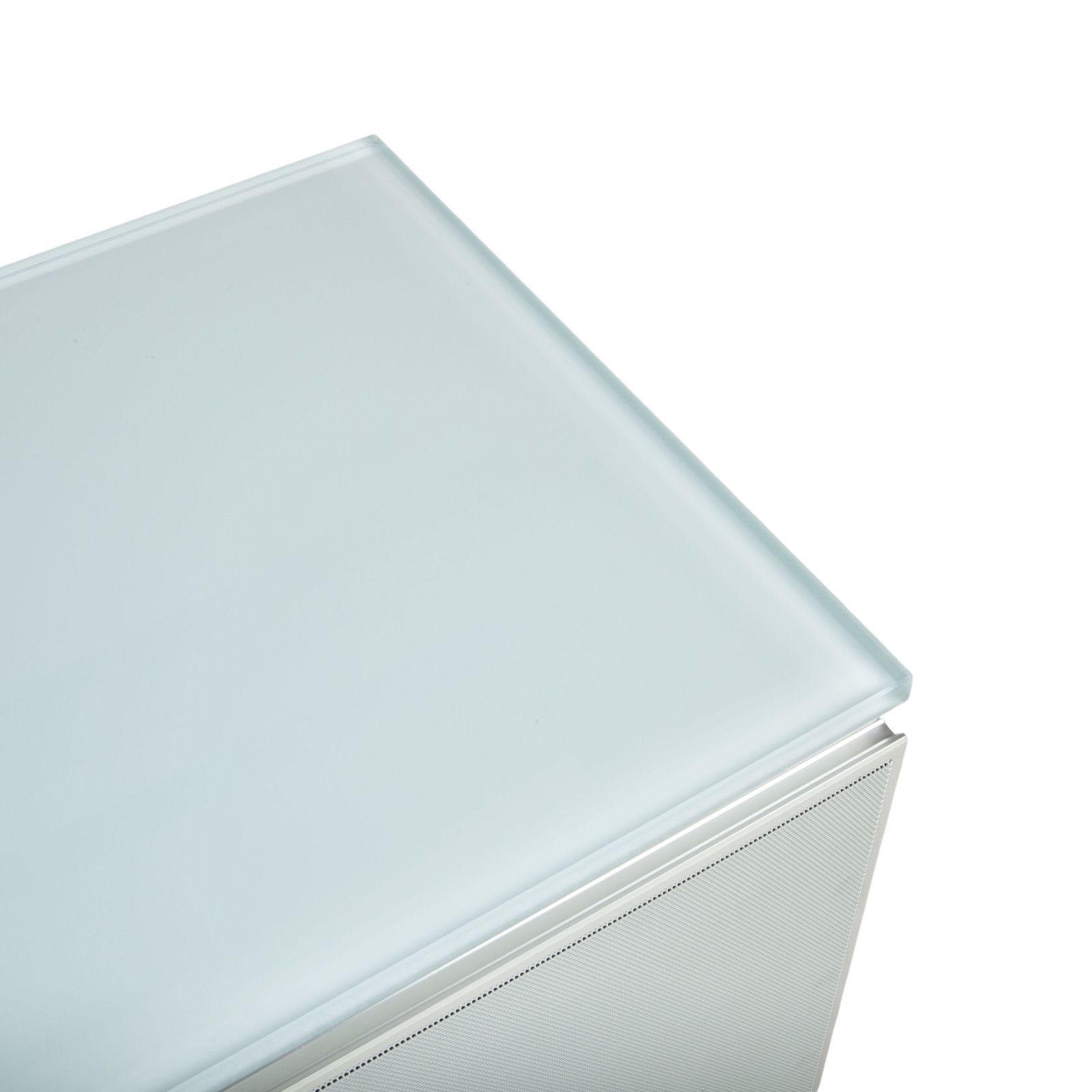 Buffet Interlübke Cube en bois blanc, meuble TV photo vinterior