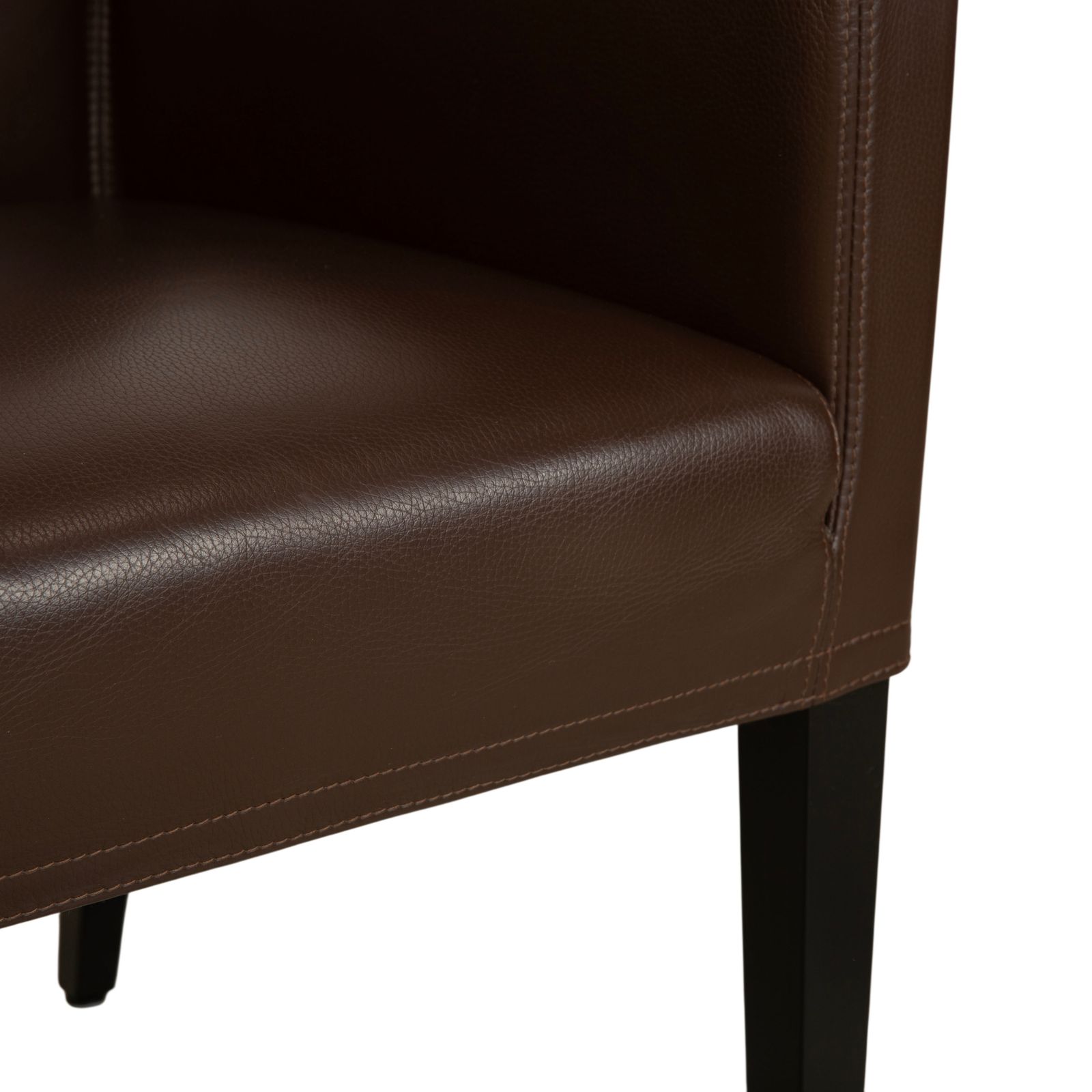 Set Of 6 Wittmann Berlin Leather Chairs, Brown/Dark Brown, For Dining Room photo 4806.0