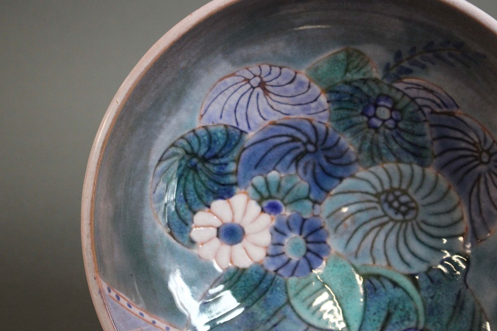 photo furniture French Ceramic Decorative Bowl By The Cloutier Brothers (Circa 1970s)