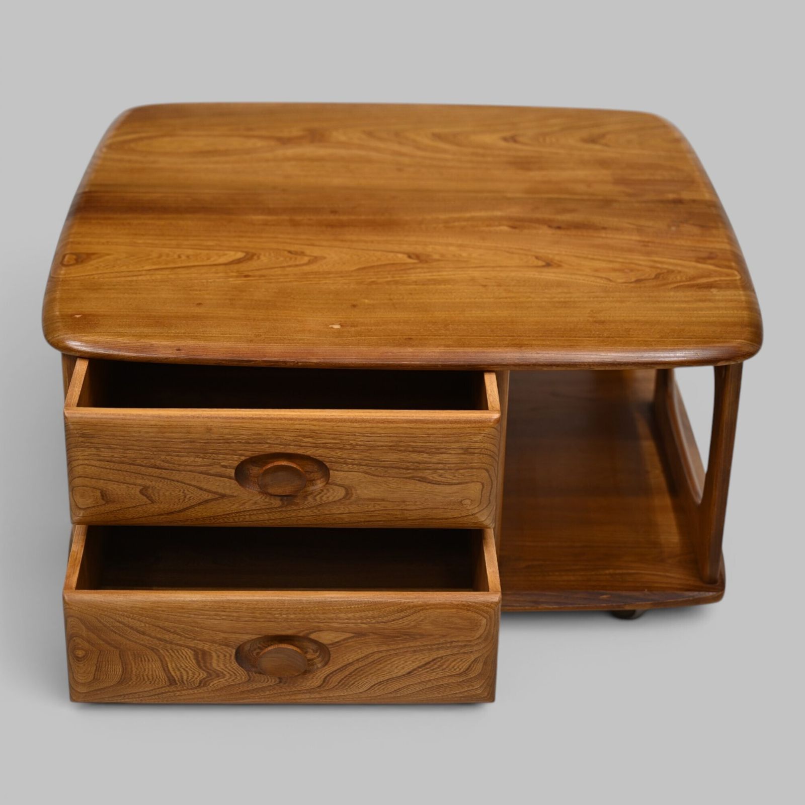 photo for sale Ercol Pandora Coffee Table 2 Drawers Natural Waxed Finish Free Uk Delivery*
