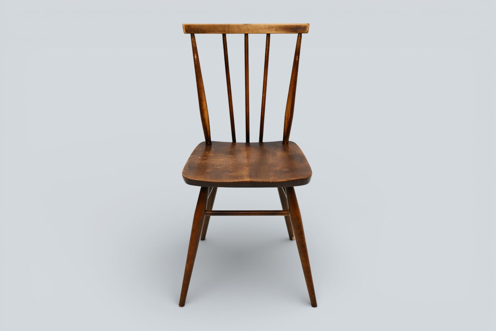 5 Ercol Stick Back Chairs Multi Purpose 1950s Waxed Finish Free Uk Delivery photo 467.0