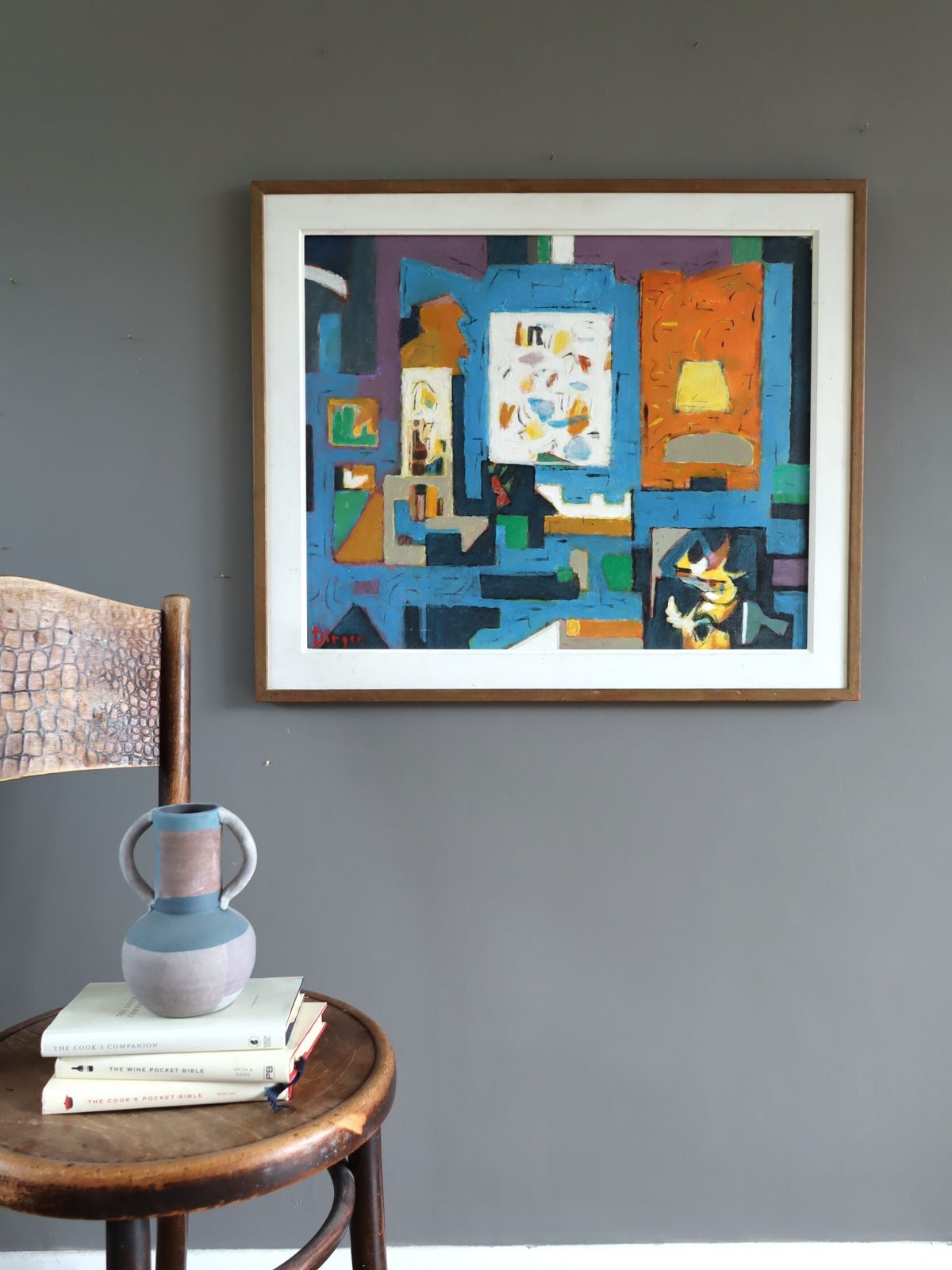The Collector's Room Oil Painting photo furniture