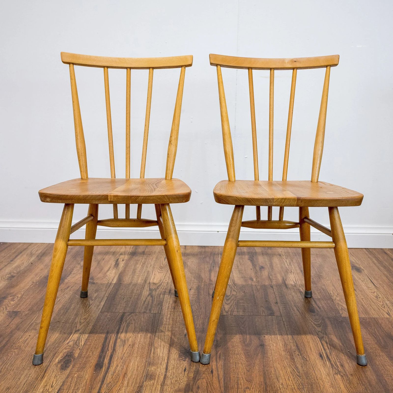 Ercol Model 391 Blue Label Elm And Beech Dining Chairs – Set Of 4 photo buy