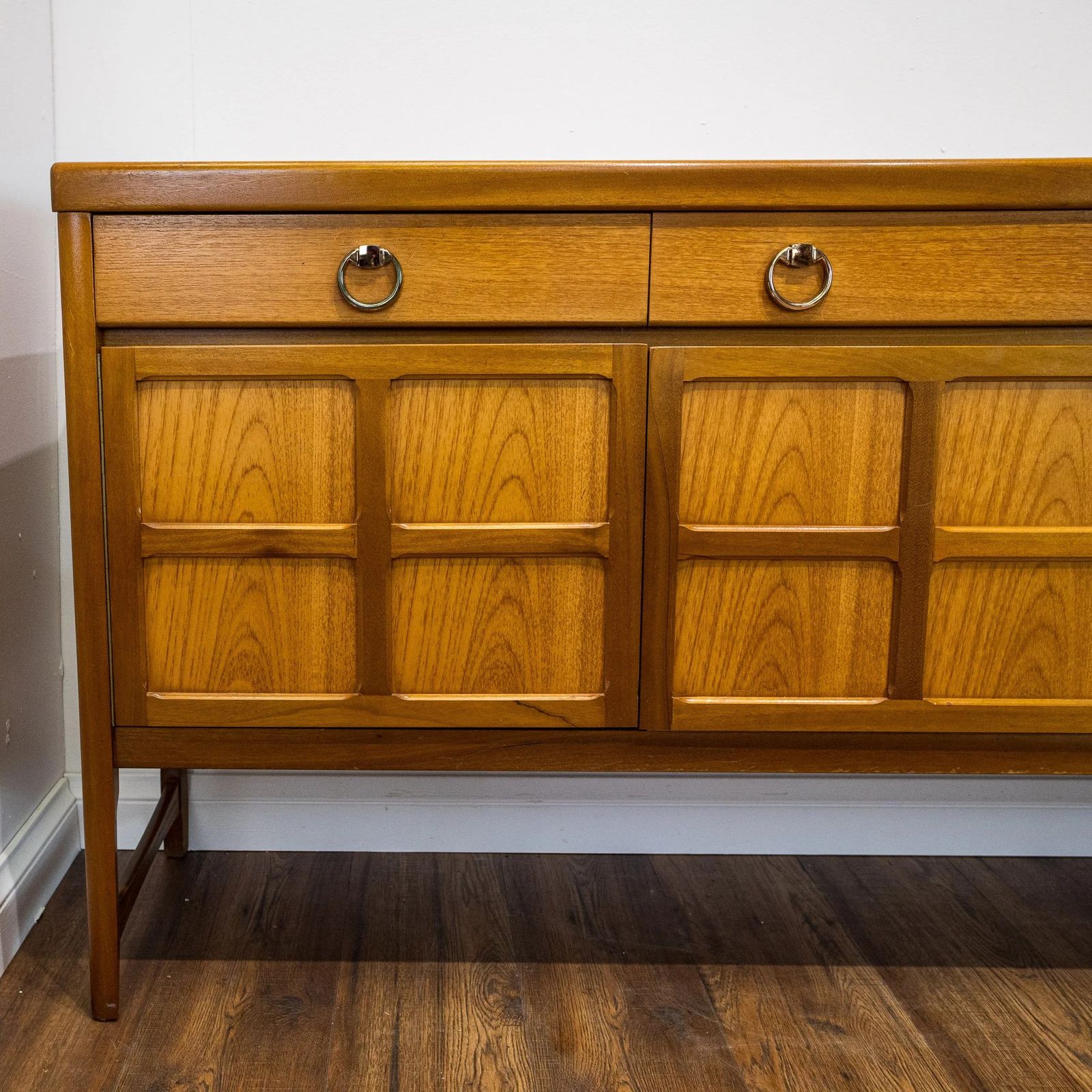 Nathan Squares Large Teak Sideboard photo Furniture