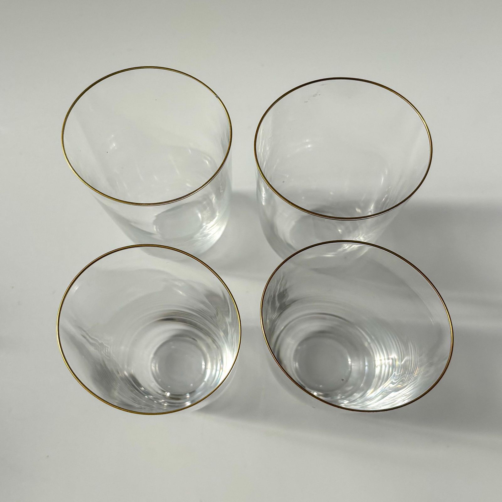 Carlo Moretti Murano Set Of 4 Glasses photo furniture