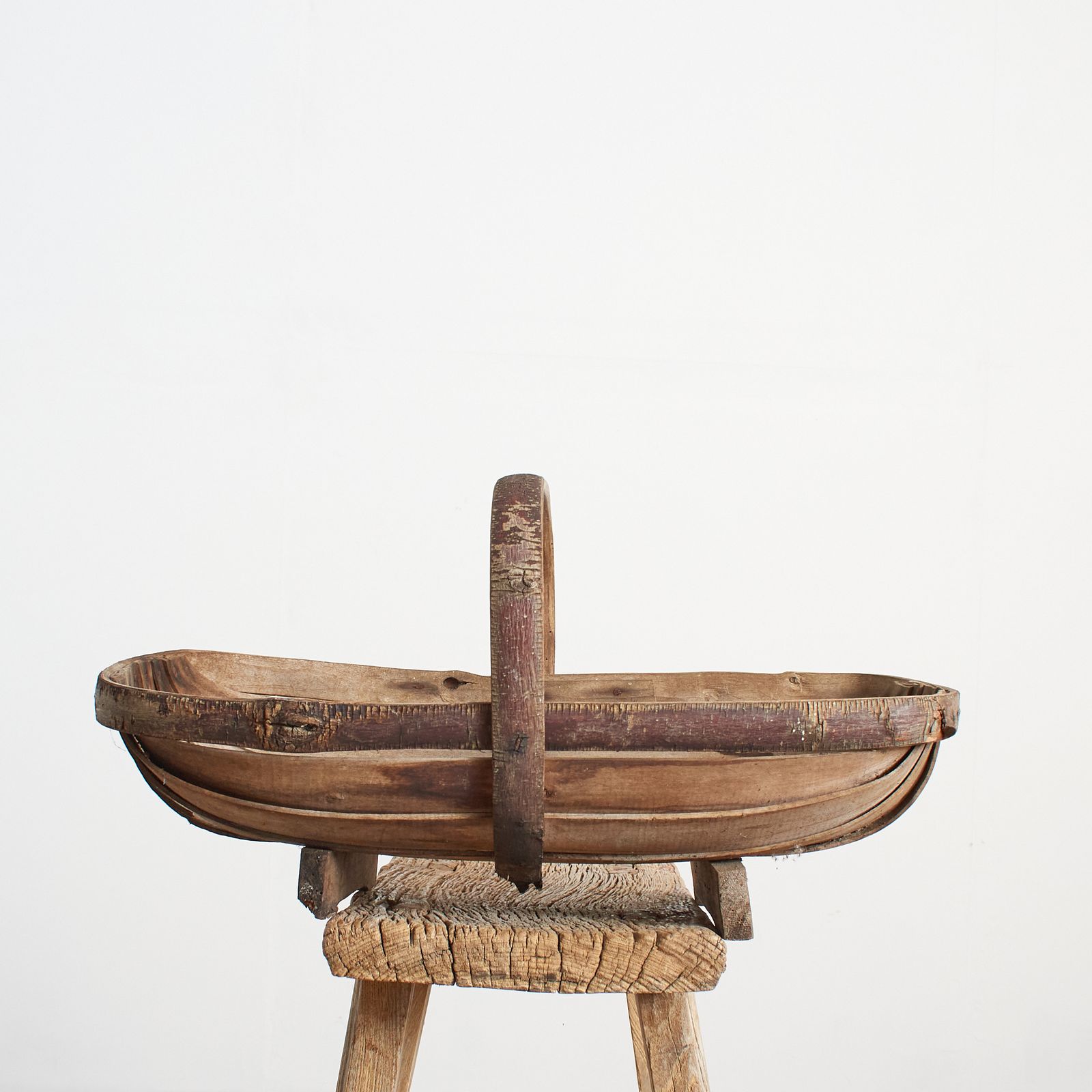 Antique Suffolk Wooden Garden Trug – B photo 80.0