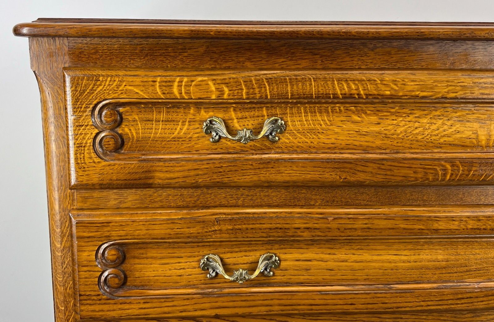 Chest Of Drawers Vintage French Louis XIV Sideboard Carved Cabinet Lot 3193 photo vinterior