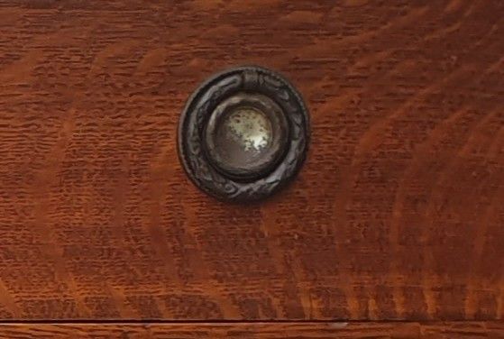 Oak Art Deco / Arts And Crafts Chest Of Drawers photo vinterior