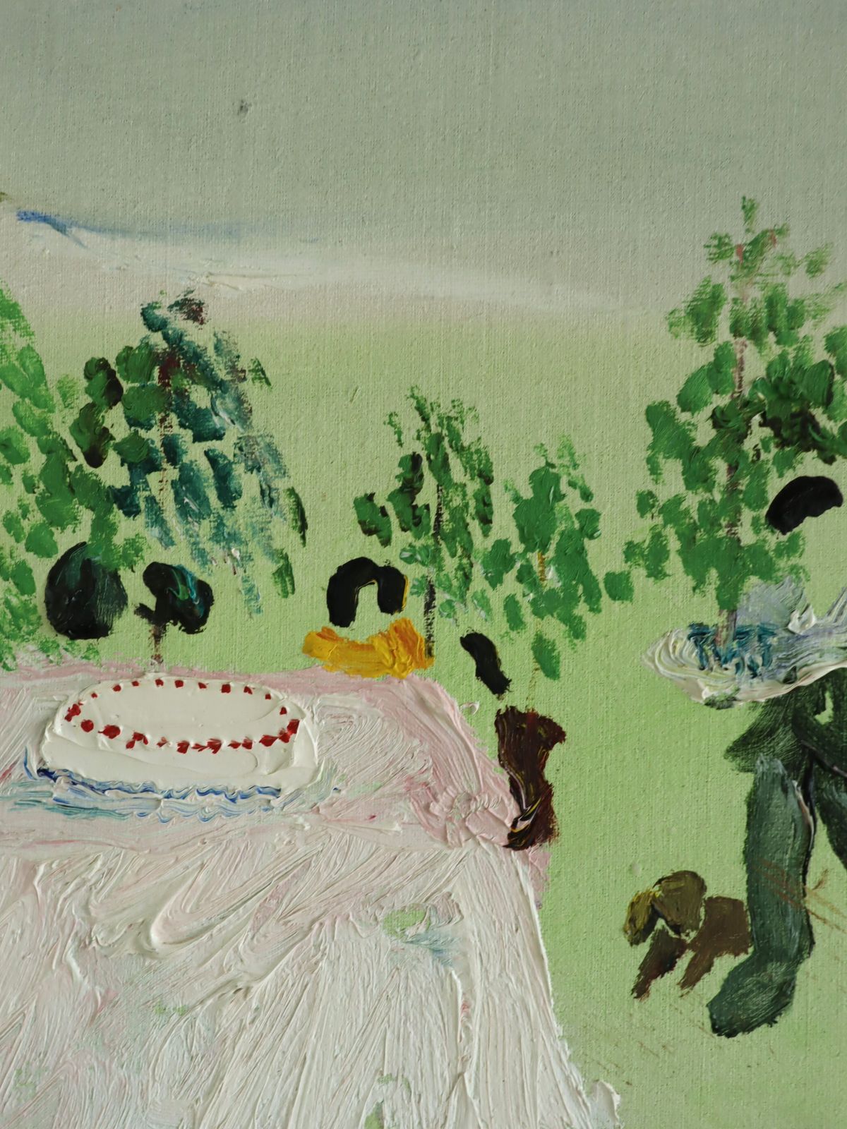 photo for sale Garden Celebration Oil Painting