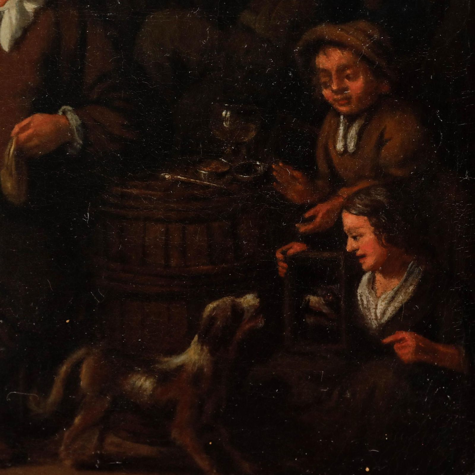 Gillis De Winter (C.1650 1720) Dutch School 17th Century Oil, Good Times photo 1750.0