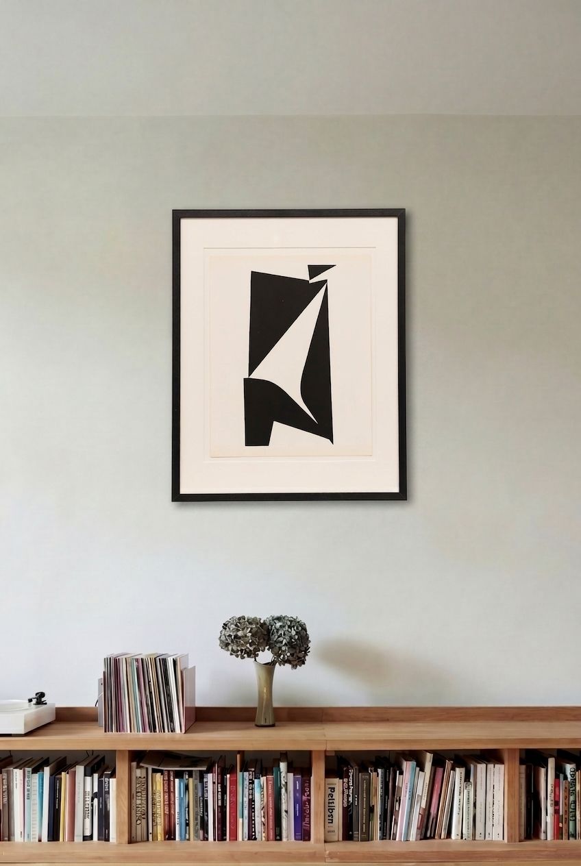 Victor Vasarely (1906 1997) Framed 1973 Lithograph, Abstraction II photo for sale