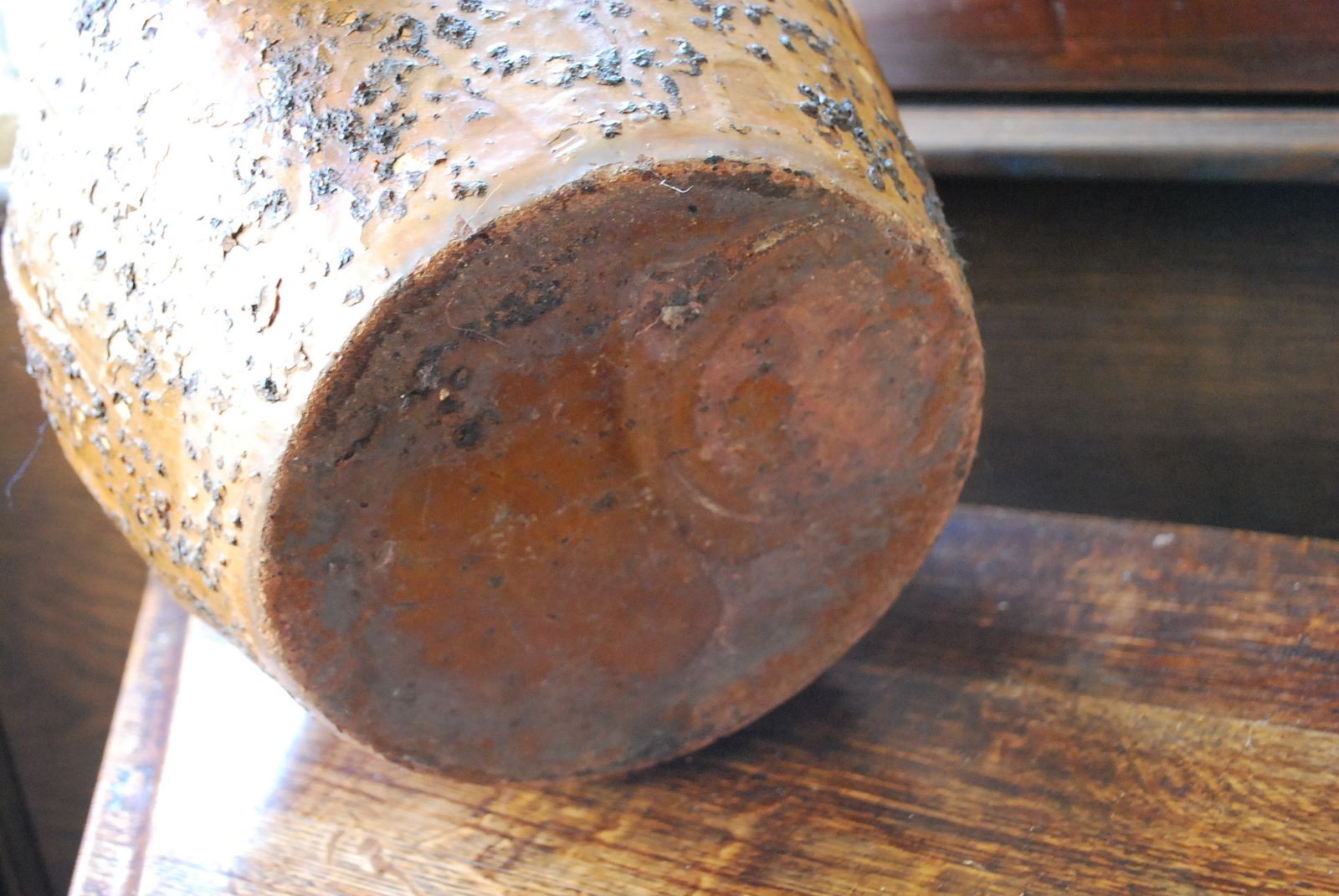 Antique Earthenware Oil Jar, 18th Century And Earlier photo furniture