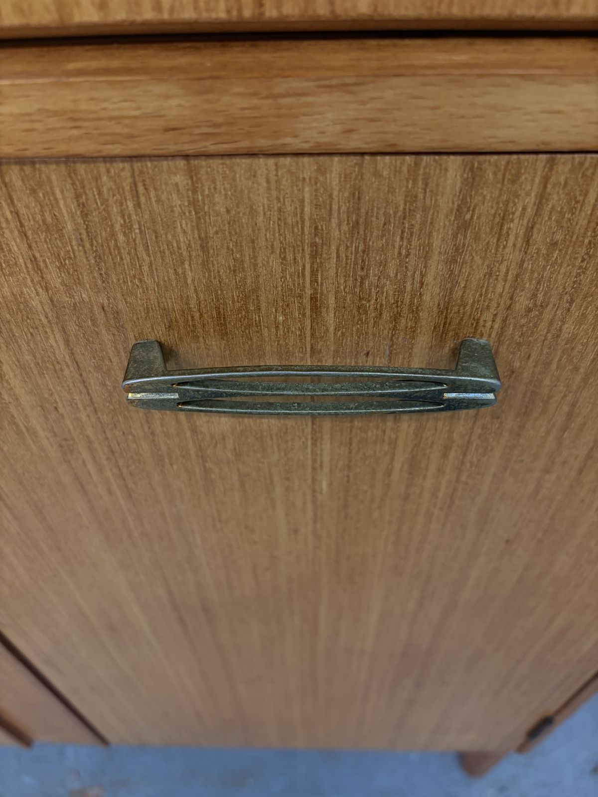 Furniture Mid Century Retro Teak Gentleman’s Wardrobe By Remploy photo
