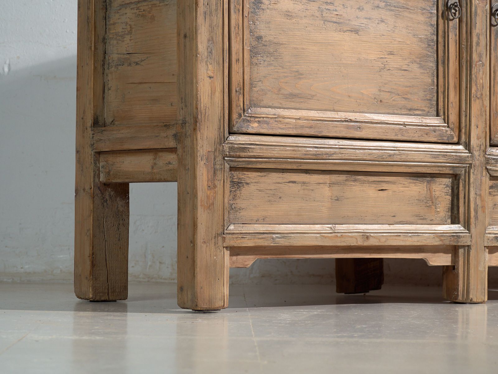Antique Sideboard In Pine Wood – China, Circa 1930 photo for sale