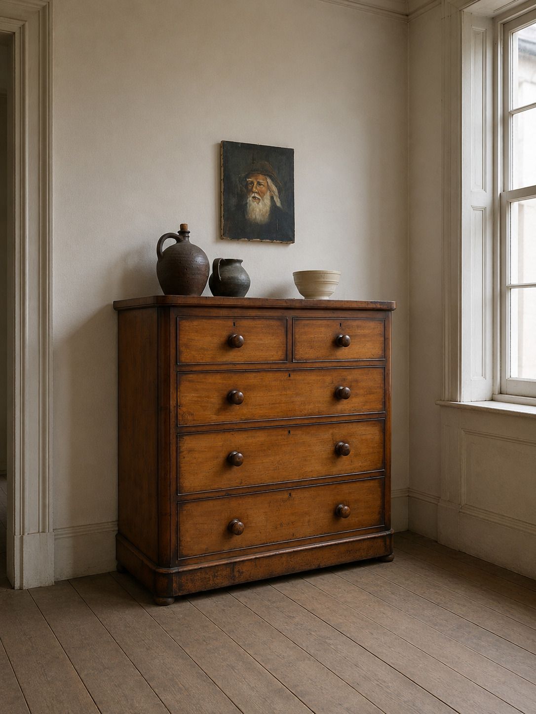 Victorian Antique Chest Of Drawers