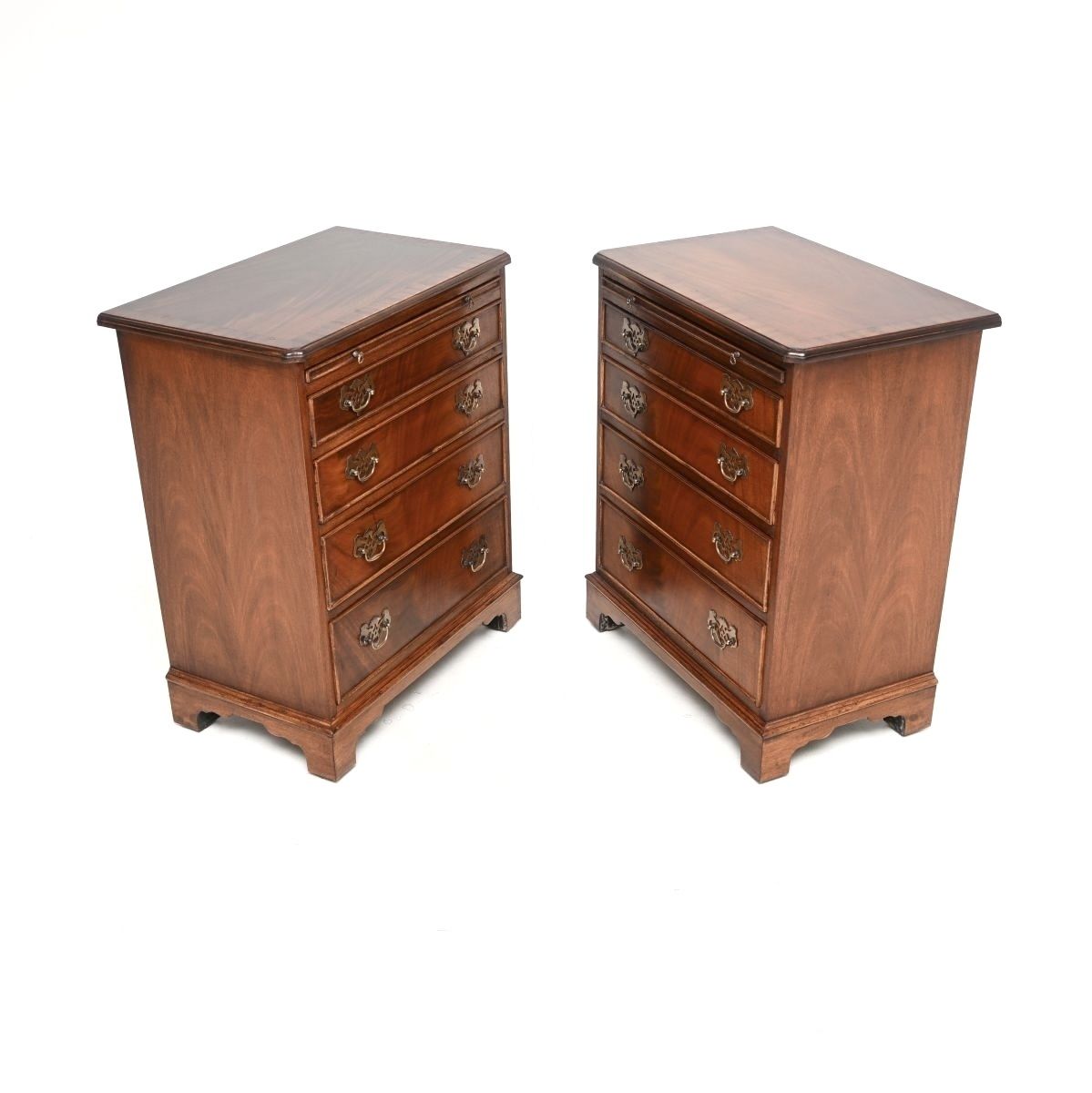 photo for sale Pair Of Antique Mahogany Chests Of Drawers