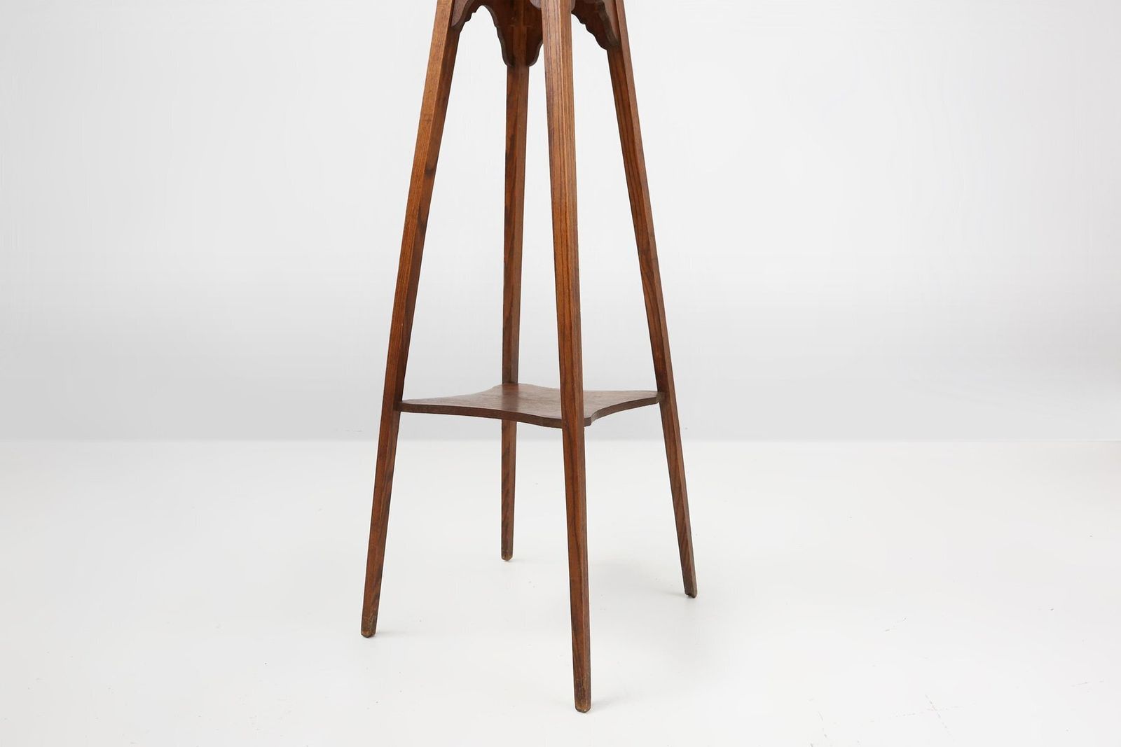 photo furniture Art Deco Console Table In Oak, France, 1940s