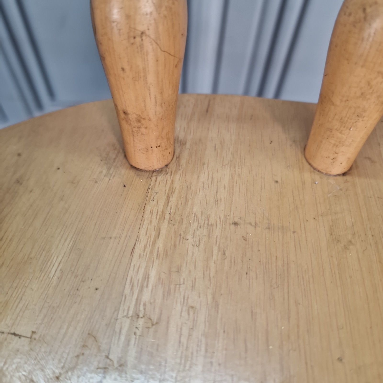 photo furniture Vintage Breakfast Bar Stools Solid Wood Kitchen Tall Chairs Seats Early Settler