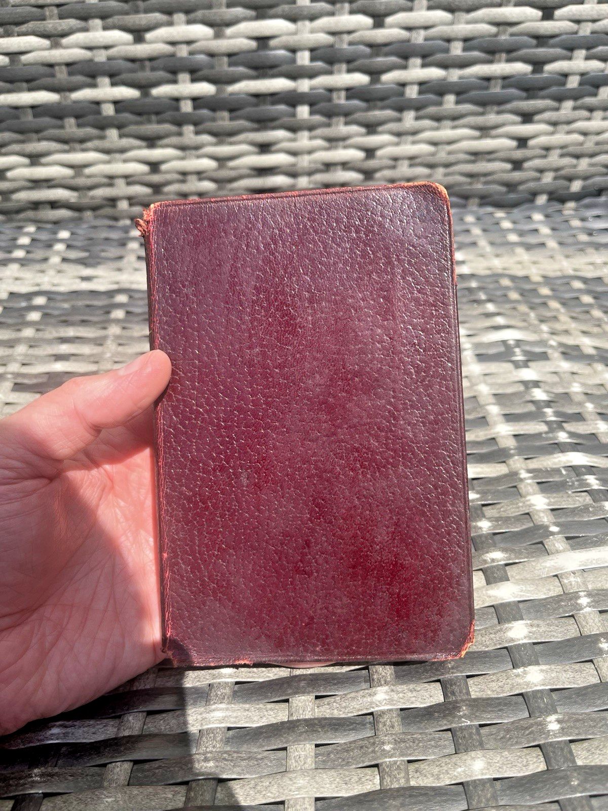 Antique Decorative Gilt Edge Leather Book Charlotte, Emily & Anne Bronte Sisters photo for sale