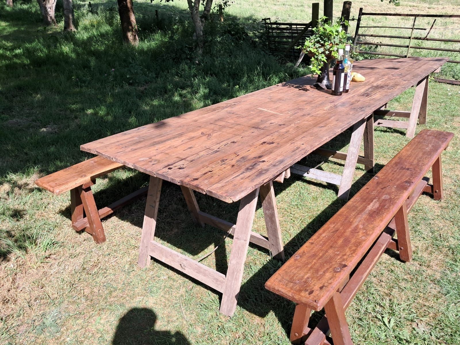 Harvest Trestle Table photo furniture