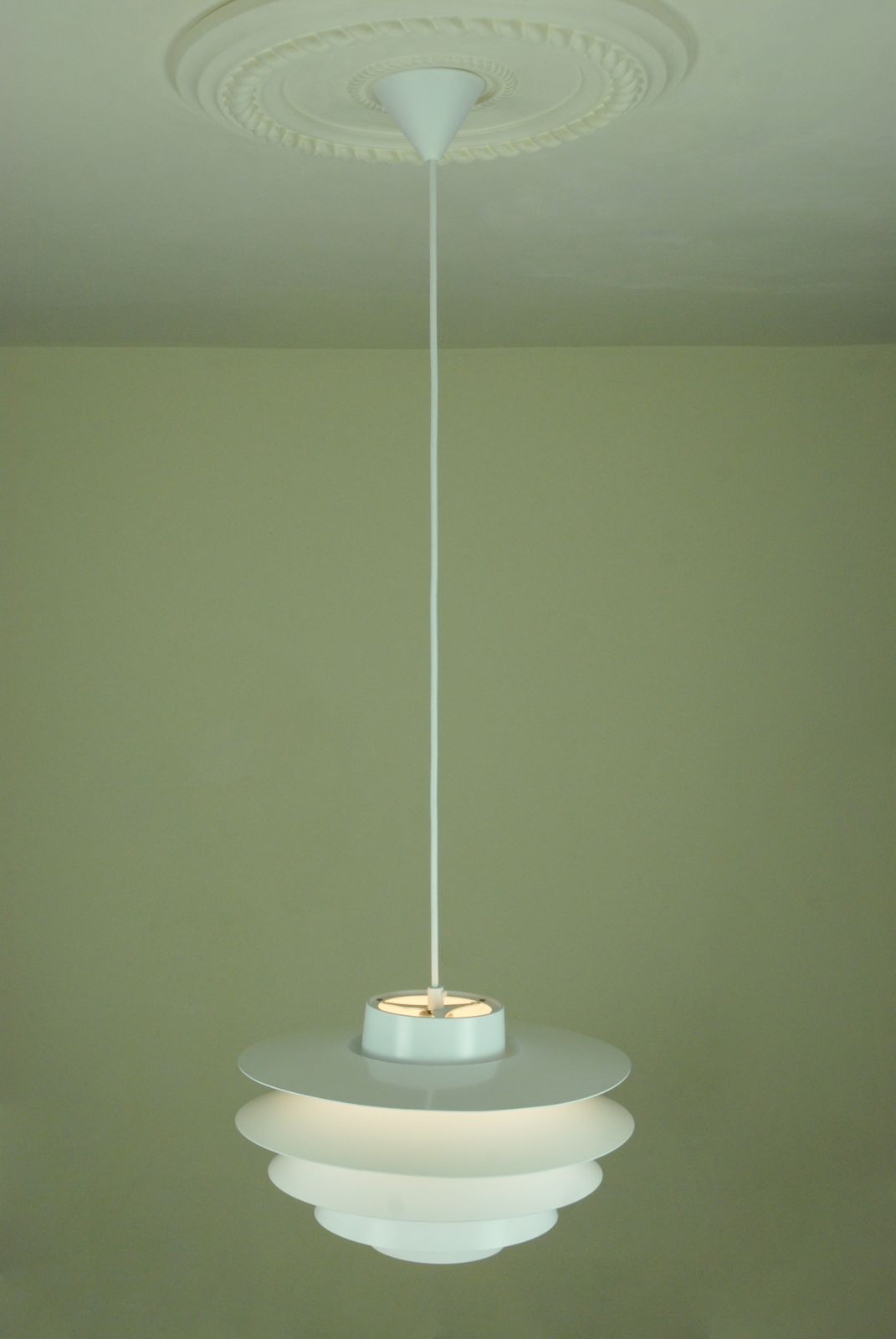 Verona Pendant Lamp By Sven Middelboe For Nordisk Solar, Denmark, 1970s photo Lighting
