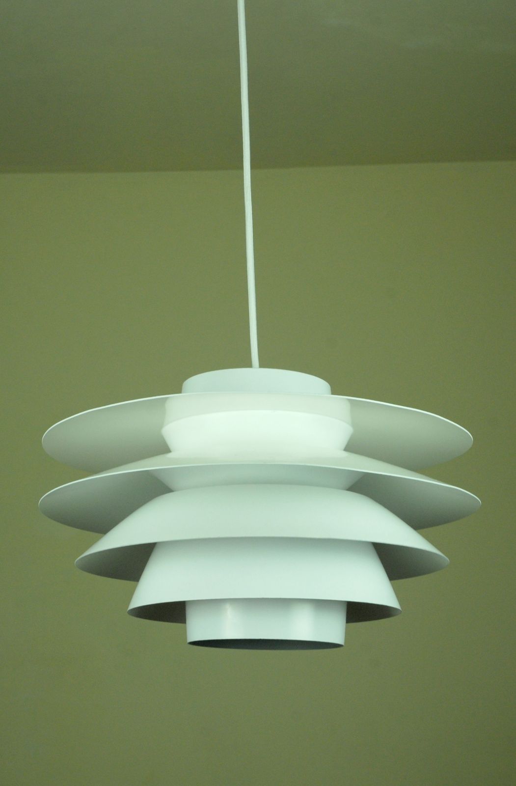 Verona Pendant Lamp By Sven Middelboe For Nordisk Solar, Denmark, 1970s photo for sale