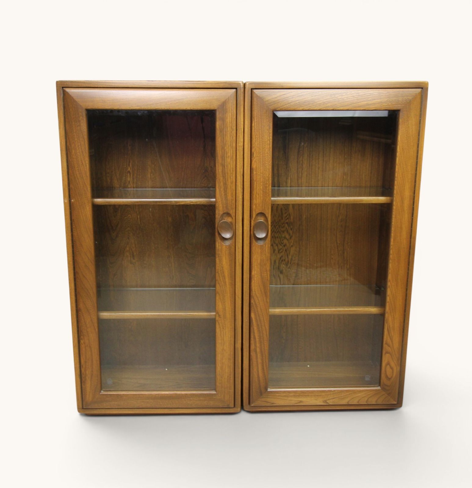 Set Of 2 Ercol 819 Golden Dawn Small Cabinets photo furniture