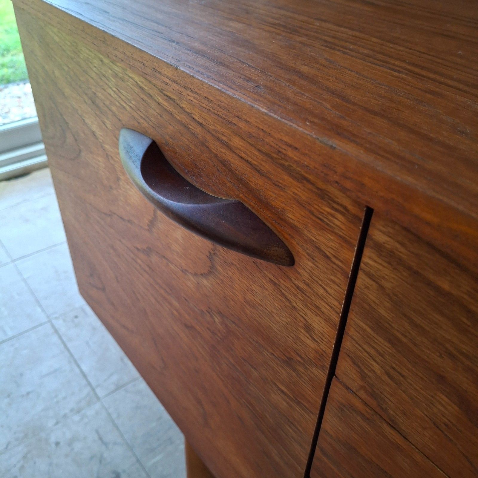 Furniture Fab Vintage Retro Mid Century Modern 1970s Avalon Small Teak Sideboard Credenza photo