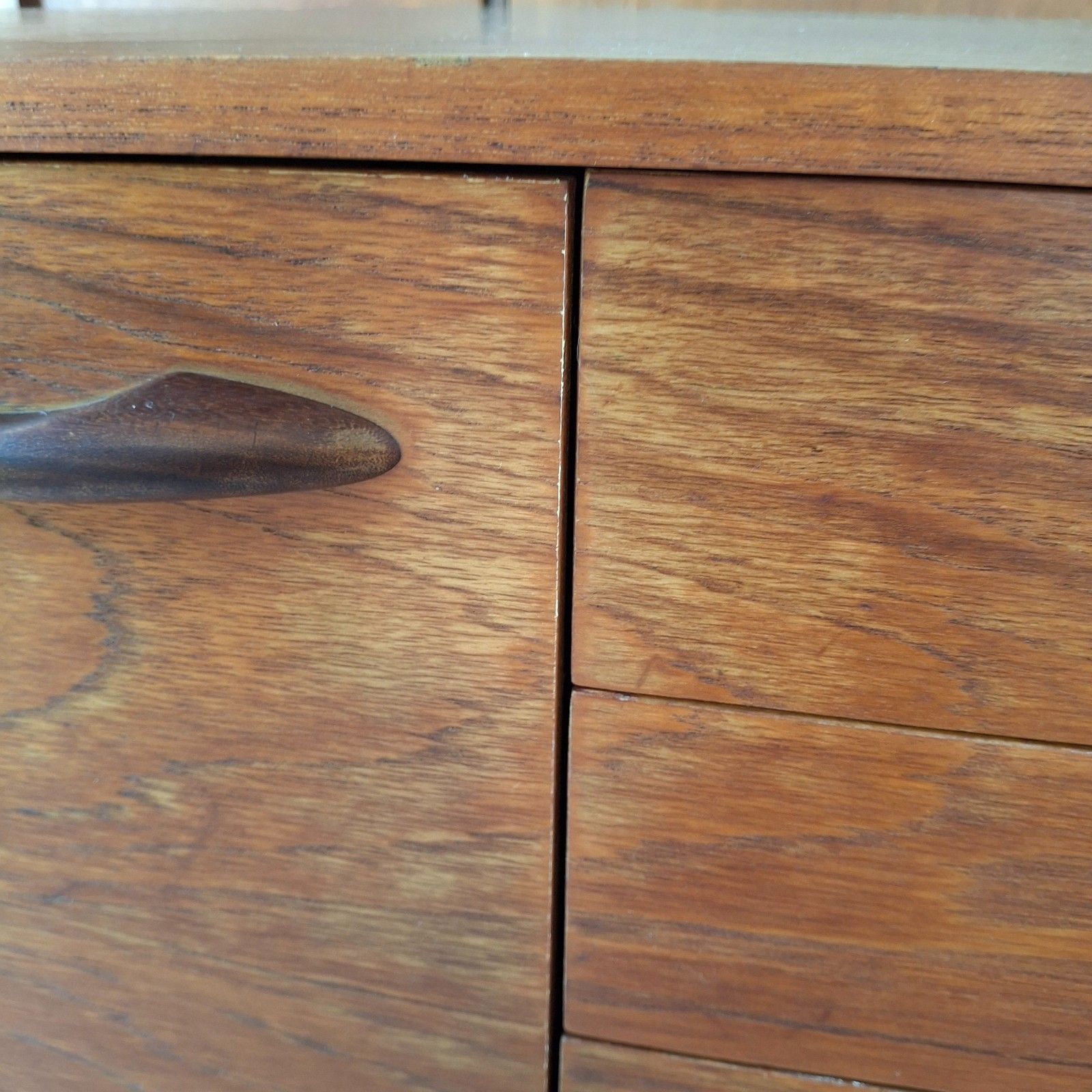 photo buy Fab Vintage Retro Mid Century Modern 1970s Avalon Small Teak Sideboard Credenza