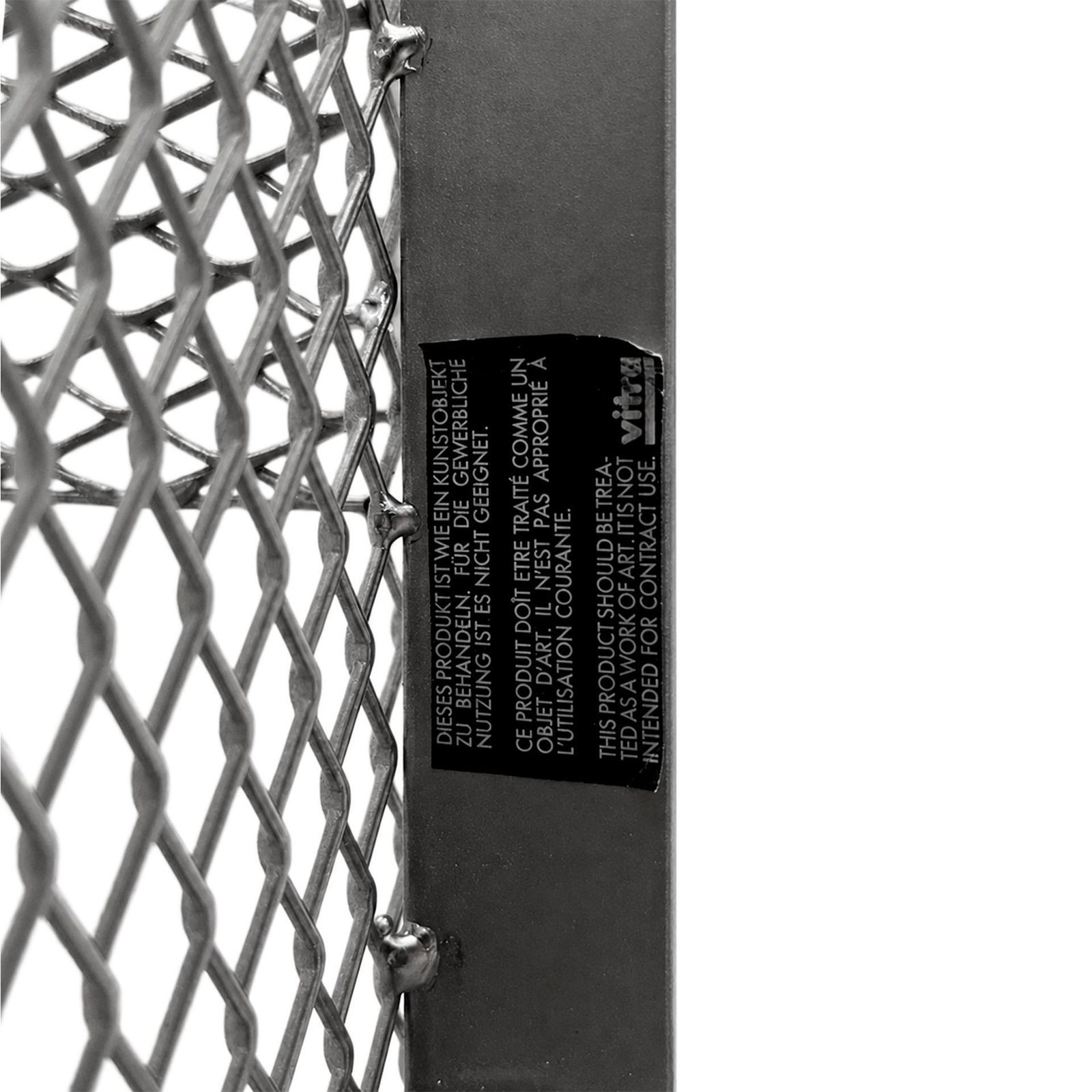 Furniture "How High The Moon" Steel Mesh Armchairs By Shiro Kuramata From The 20th Century For Vitra photo
