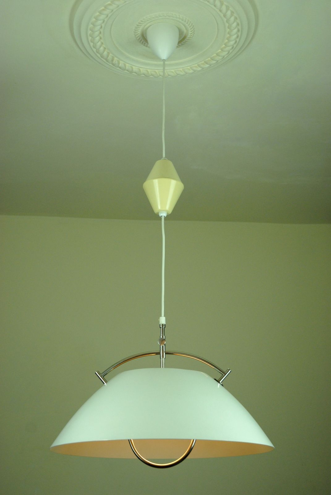 Vintage Jh 604 Pendant Lamp By Hans J Wegner For Louis Poulsen, 1970s photo for sale