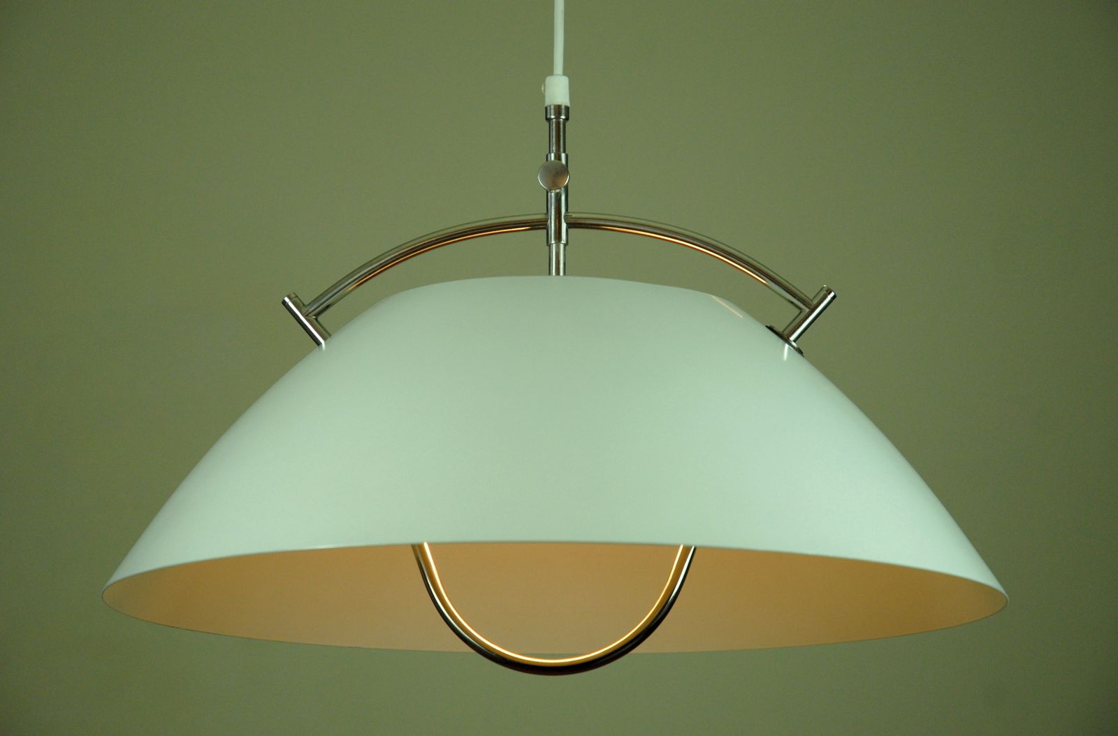 Vintage Jh 604 Pendant Lamp By Hans J Wegner For Louis Poulsen, 1970s photo Lighting