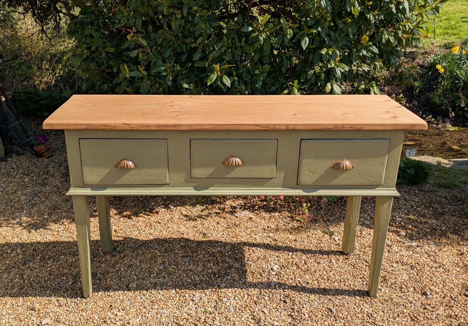 Beautiful 19th Century Hand Painted Dresser Base photo buy