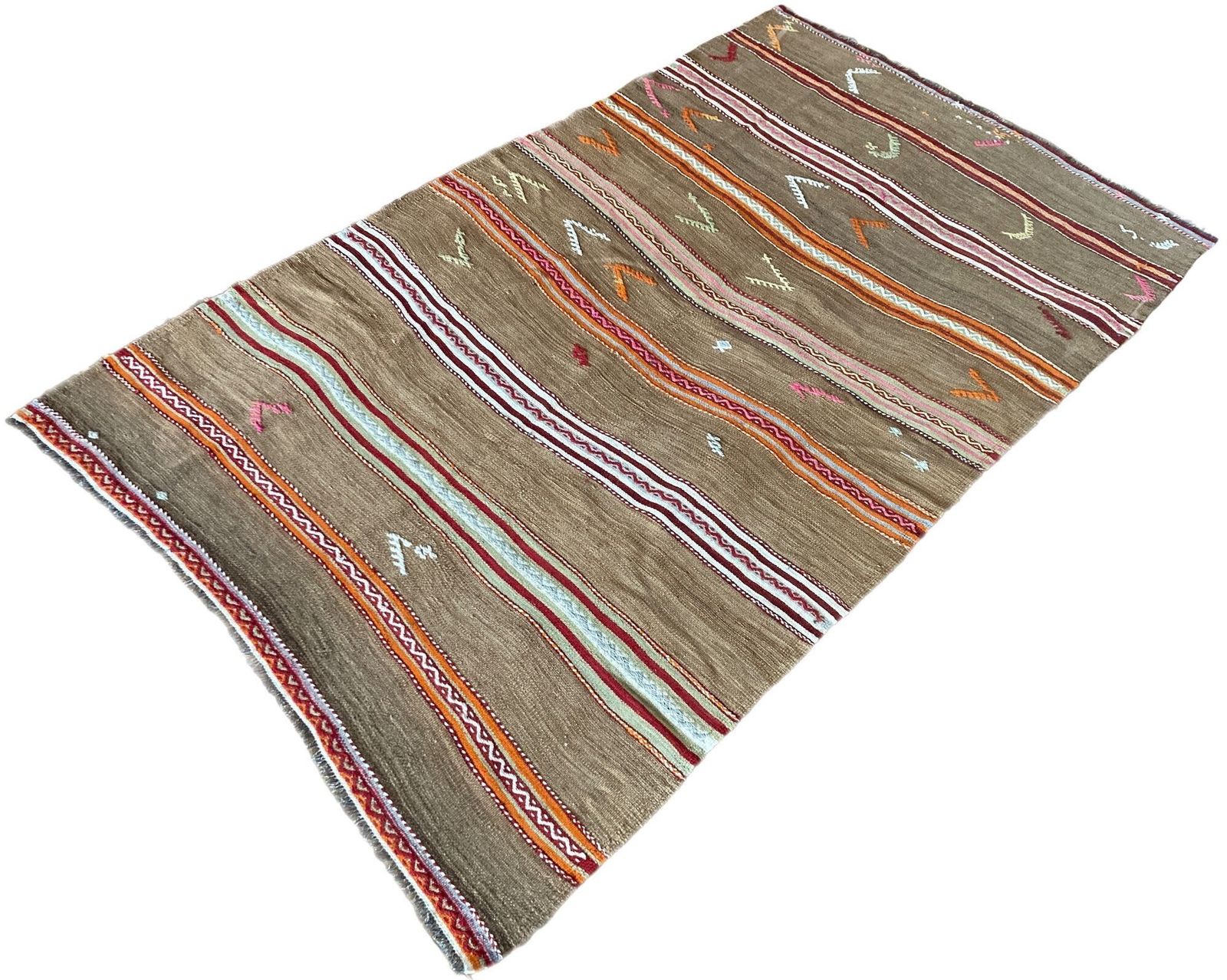 Vintage Anatolian Kilim 2.55m X 1.55m photo for sale