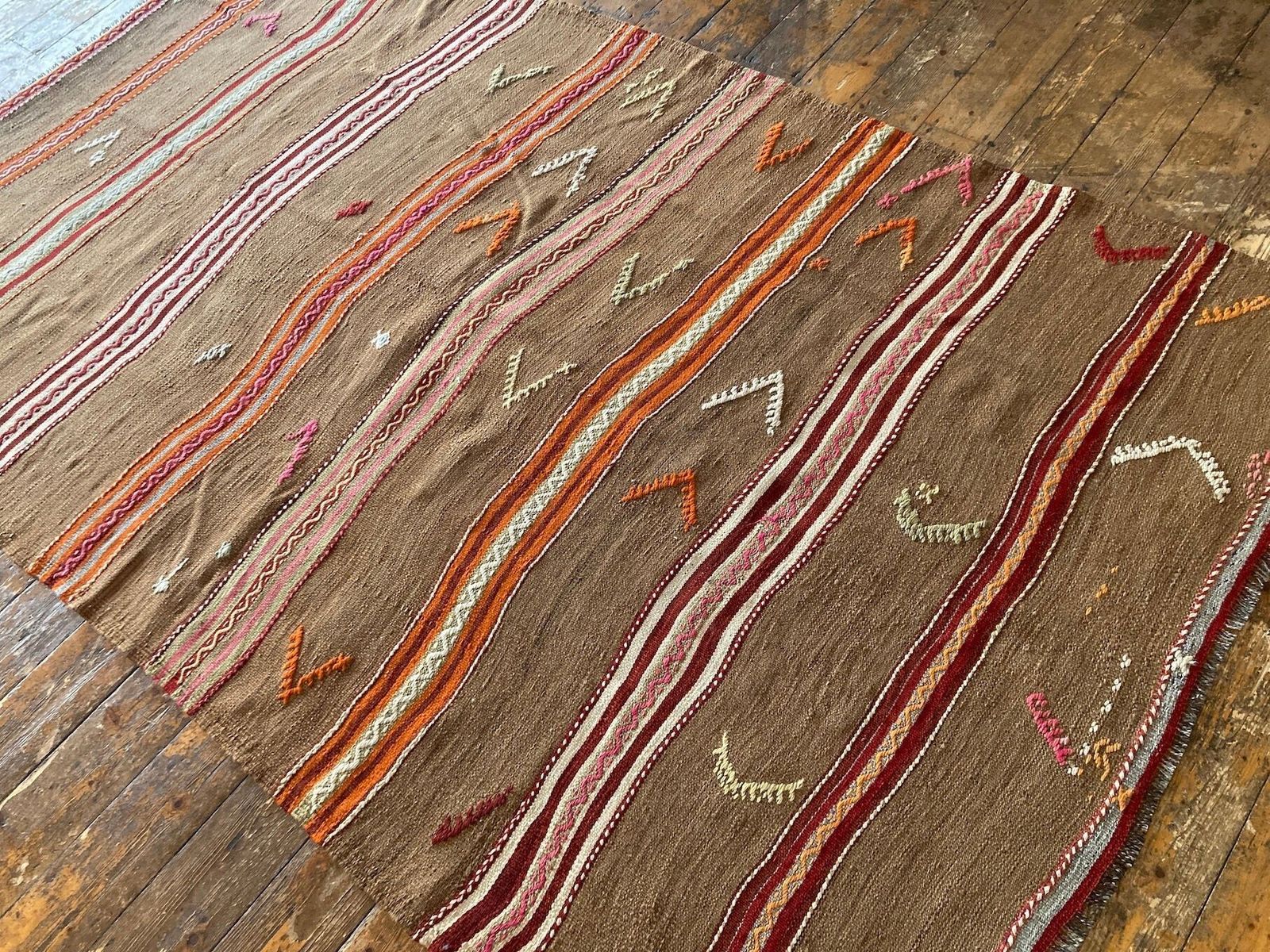 Vintage Anatolische Kilim 2,55m x 1,55m photo vinterior