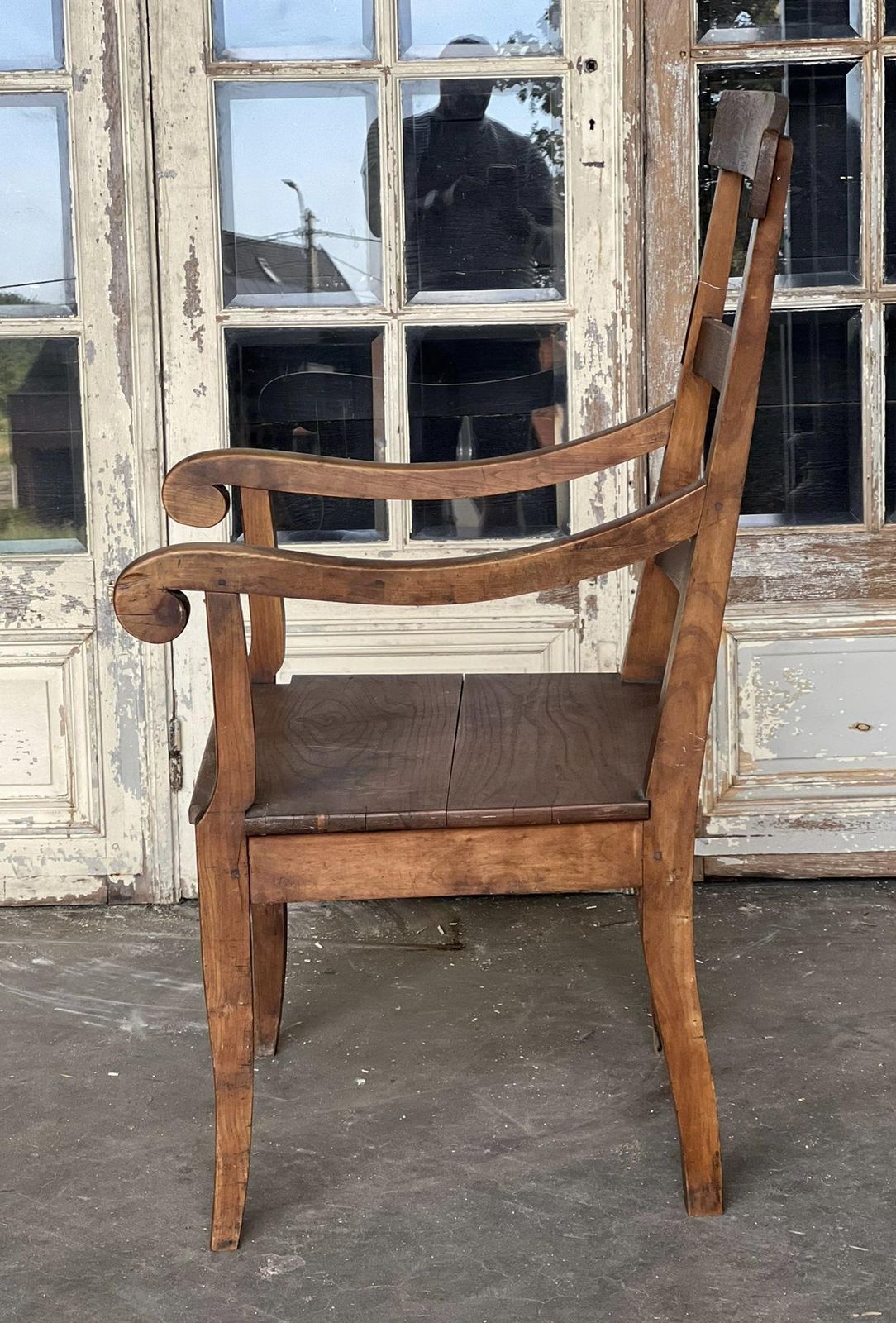 French Antique Arm Chair photo vintage