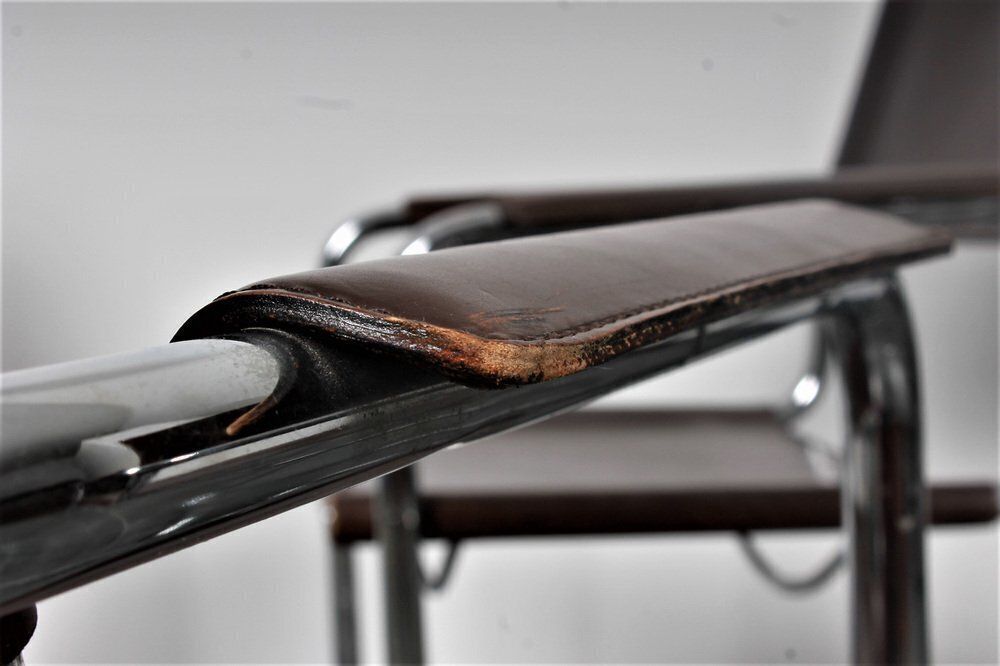 Mg5 Saddle Leather Lounge Chairs By Matteo Grassi, Set Of 6 photo 3155.0