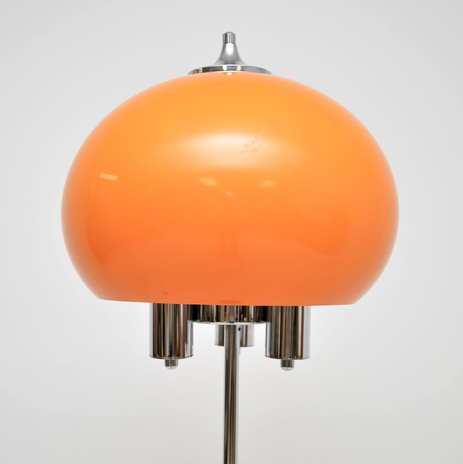 1970’s Vintage Italian Chrome Floor Lamp photo 618.0