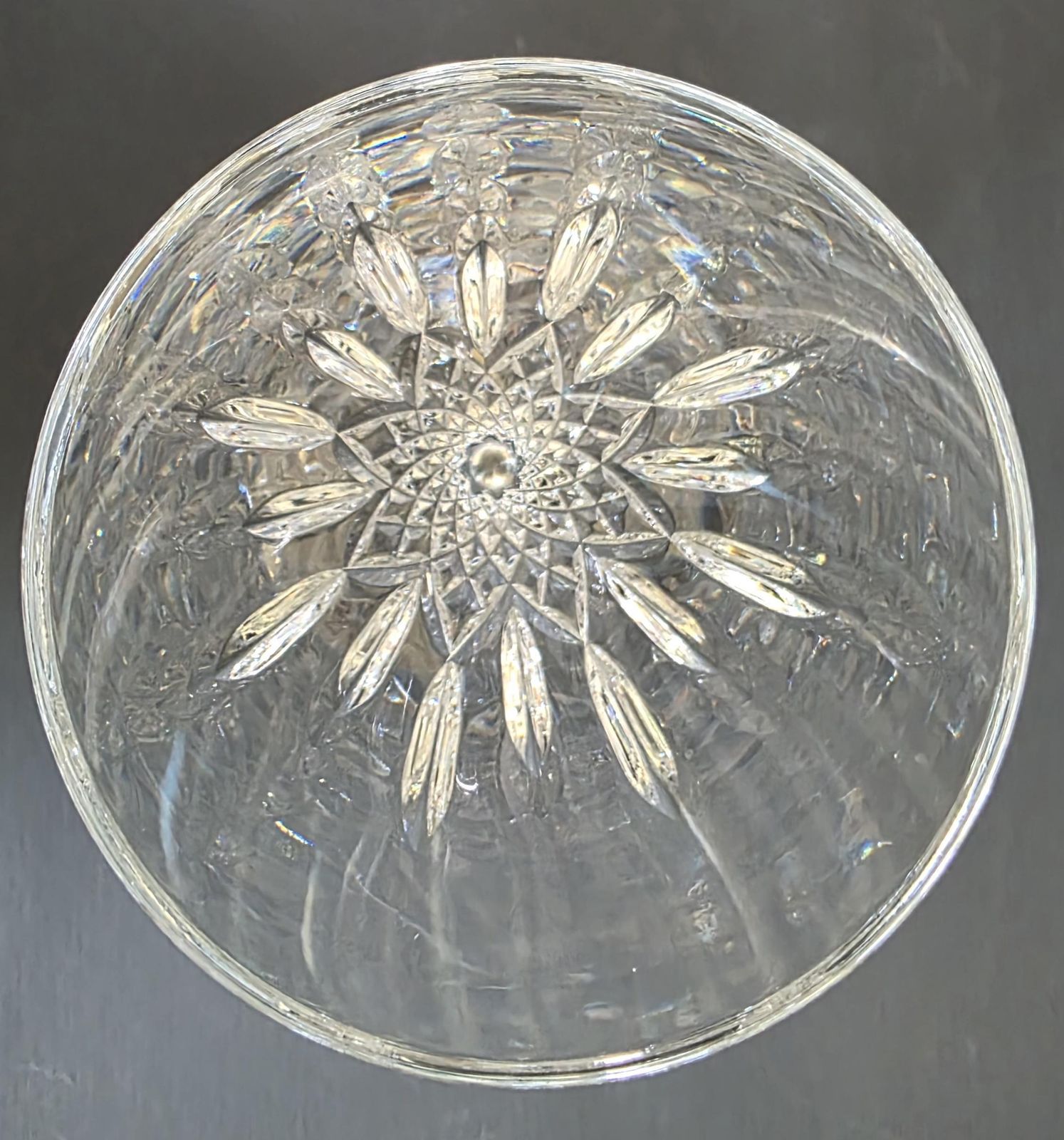 4 Vintage Stuart Crystal Madison Cut Wine Glasses photo vinterior