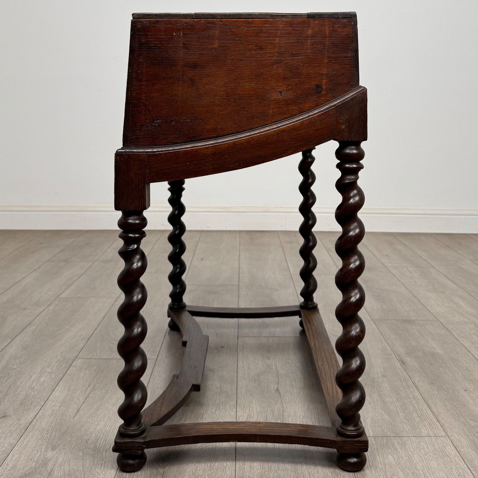 Antique 19th Century Victorian Box On Stand In Oak ( Af 5865 ) photo for sale