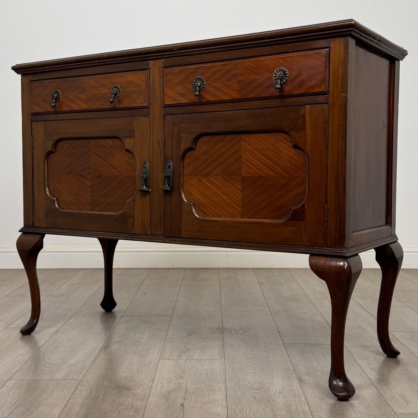 Antique 20th Century Edwardian Sideboard In Mahogany ( Af 5762 ) photo for sale