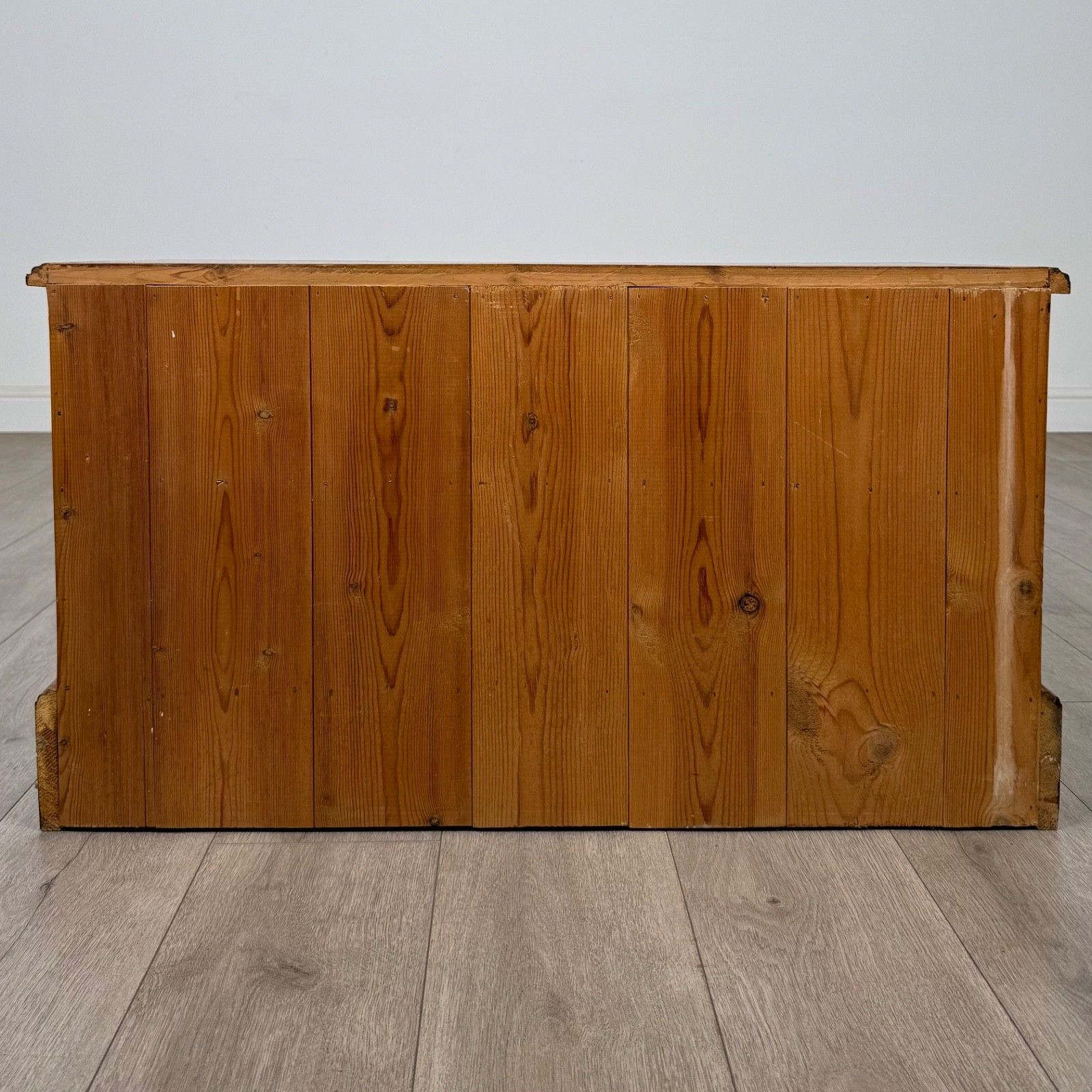 Vintage 20th Century Low Chest Of Drawers In Pine ( Af 5839 ) photo 495.0